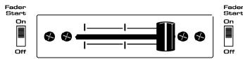 JBSYSTEMS LIGHT BPM 4 USB - CROSSFADER IN RECHTER POSITIE: - 2