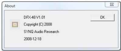 JBSYSTEMS LIGHT DFX48 - CONTROLE VAN DE SOFTWAREVERSESIE - 1