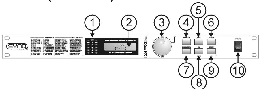 JBSYSTEMS LIGHT DFX48 - FUNCTIONS (VOORZIJDE) - 1