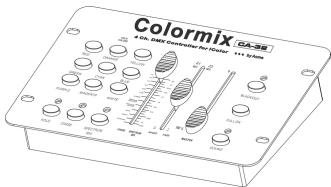 JBSYSTEMS LIGHT ICOLOR 4 MK2 - - BOTOES MODE/FUNCTION: - 3