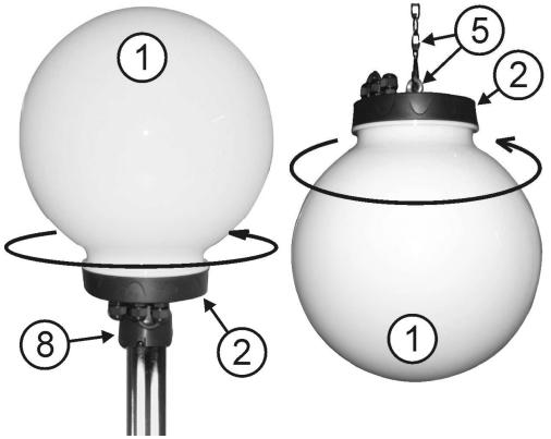 JBSYSTEMS LIGHT LED BALL INDOOR - BESCHREIBUNG - 1