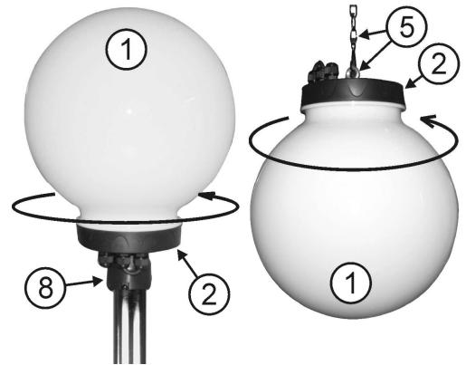 JBSYSTEMS LIGHT LED BALL INDOOR - CAUTION - 5