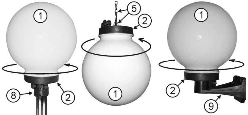 JBSYSTEMS LIGHT LED BALL INDOOR - DESCRIPTION: - 1
