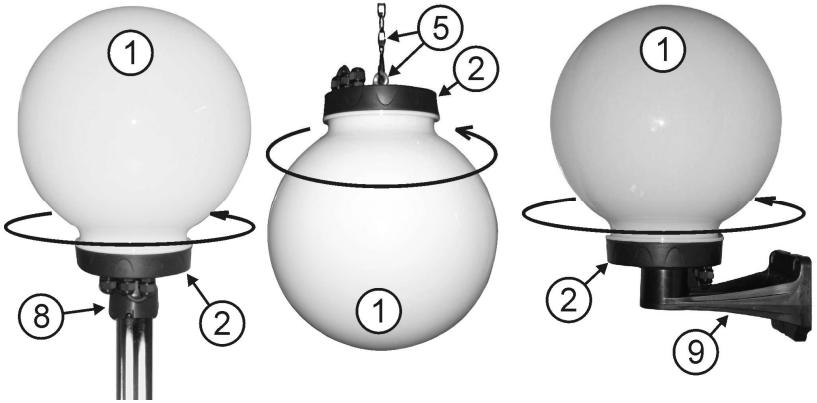 JBSYSTEMS LIGHT LED BALL INDOOR - DESCRIPTION: - 1