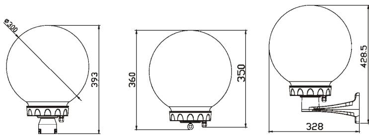 JBSYSTEMS LIGHT LED BALL OUTDOOR - TECHNISCHE EINZELHEITEN - 1