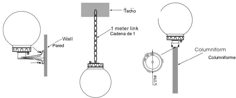 JBSYSTEMS LIGHT LED BALL OUTDOOR - APAREJADO SUPERIOR - 1