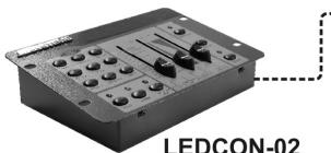 JBSYSTEMS LIGHT LED DJ-BAR - Instalacion eletrica para 1 unidad independiente: - 2
