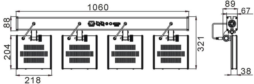 JBSYSTEMS LIGHT LED DJ-BAR - ESPECIFICAÇÖES - 1