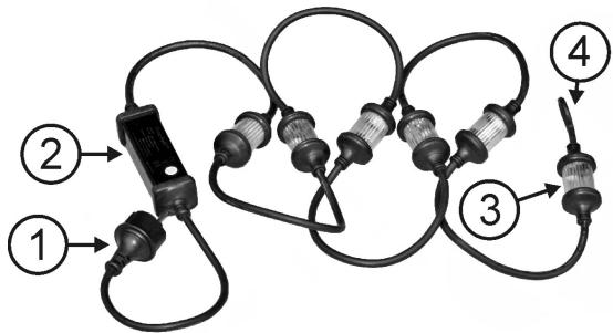 JBSYSTEMS LIGHT LED FLASH ROPE 6M - DESCRIPTION - 1