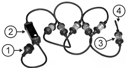 JBSYSTEMS LIGHT LED FLASH ROPE 6M - BESCHRIJVING: - 1