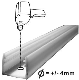 JBSYSTEMS LIGHT MLS-20 - Installation mit kleinen Schrauben: - 1