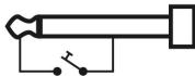 JBSYSTEMS LIGHT MM 14D - Conector FOOT SWITCH (interruptor de pedal) - 2