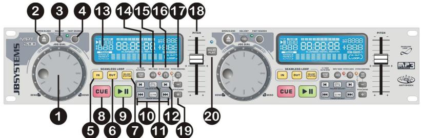 JBSYSTEMS LIGHT MPT 200 - CONTROL UNIT - 1