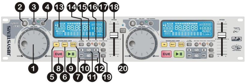 JBSYSTEMS LIGHT MPT 200 - CONTROLLER - 1
