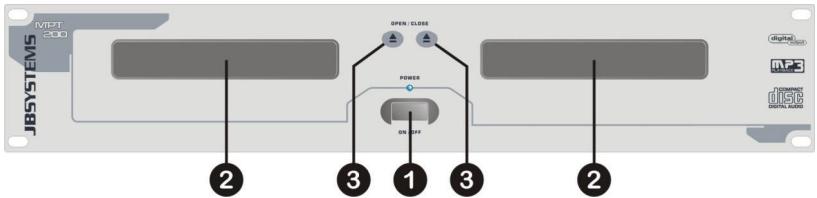 JBSYSTEMS LIGHT MPT 200 - CONTROS E FUNÇÖES (UNIDADE PRINCIPAL) - 1