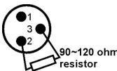 JBSYSTEMS LIGHT MYSTERY LED - Elektroinstallation im DMX-Modus: - 1