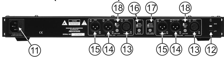 JBSYSTEMS LIGHT X0210 - CONNEXIONS - 2