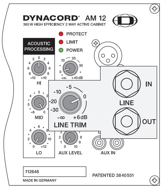 DYNACORD AM 12 - LINE TRIM - 1