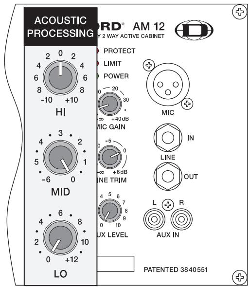 DYNACORD AM 12 - AUX LEVEL - 1