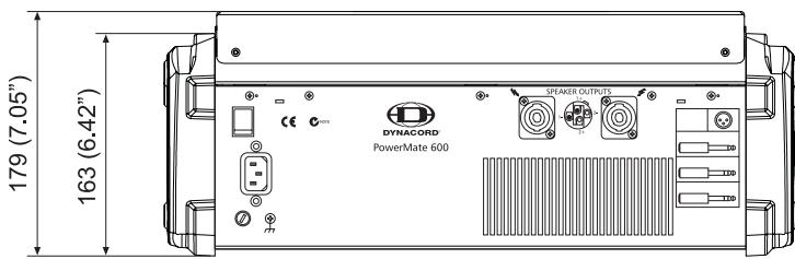 DYNACORD POWERMATE 600 - CAUTION - 6