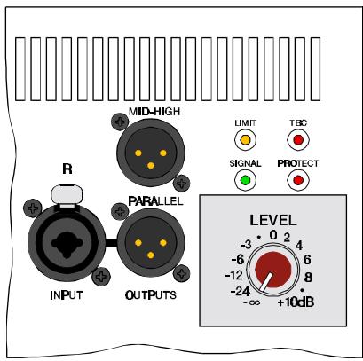 DYNACORD SUB 800A - Sorties paralleles L/R - 2