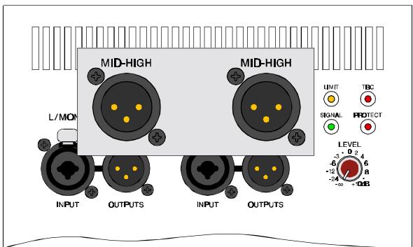 DYNACORD SUB 800A - Parallel Outputs L/R - 1