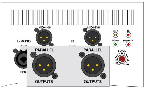 DYNACORD SUB 800A - Input L/Mono, Input R - 1