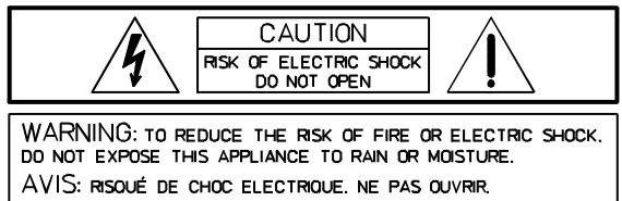 DYNACORD SUB 800A - IMPORTANT INFORMATIONS DE SECURITÉ - 1