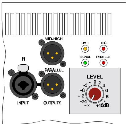 DYNACORD SUB 800A - Parallel Outputs L/R - 2