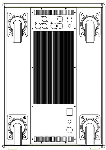 DYNACORD SUB 800A - Power Amplifier -, Inputs - and Crossover - Specifications - 5