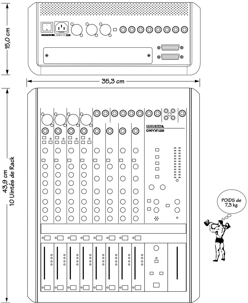 MACKIE ONYX 1220 - Alimentation - 1