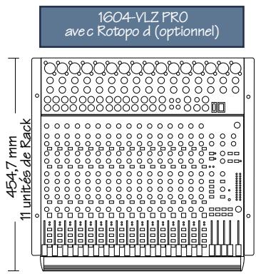 MACKIE 1604VLZPRO - Niveau de bruit équivalent - 4