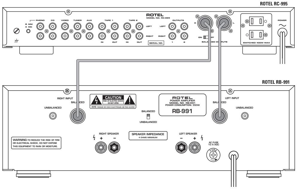 ROTEL RC-995 - WARNING: - 3
