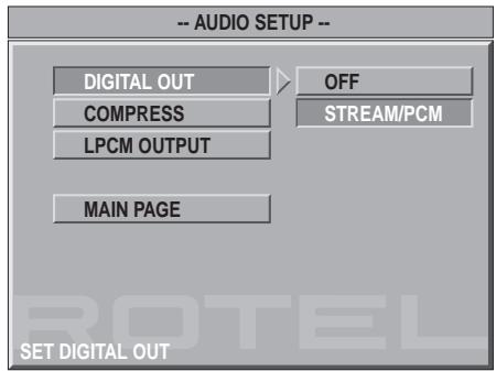 ROTEL RDV-1060 - Cómo Ajustar las Preferencias - 2
