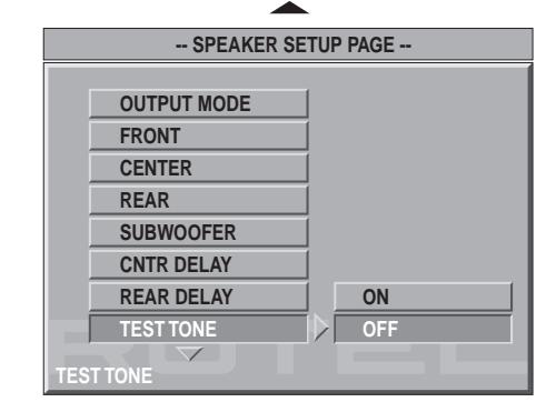ROTEL RDV-1060 - Speaker Setup (Laufsprecher-Setup) - 4