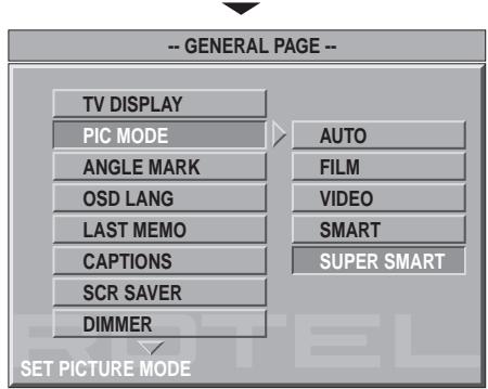 ROTEL RDV-1060 - General Setup (Haupt-Setup) - 5
