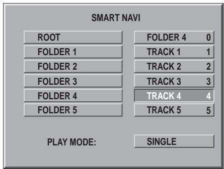 ROTEL RDV-1060 - Menu de navigation smart navi - 1