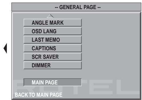 ROTEL RDV-1060 - General Setup (Haupt-Setup) - 2