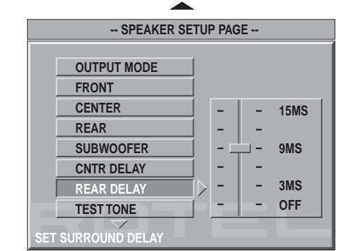 ROTEL RDV-1060 - Speaker Setup (Laufsprecher-Setup) - 6
