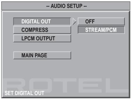 ROTEL RDV-1060 - Audio Setup (Audio-Setup) - 2