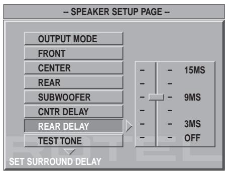 ROTEL RDV-1060 - Speaker Setup - 6