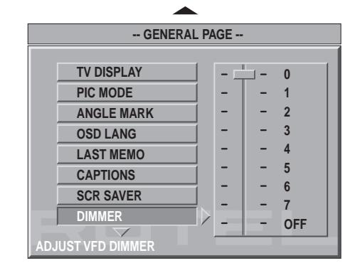 ROTEL RDV-1060 - General Setup (Haupt-Setup) - 4