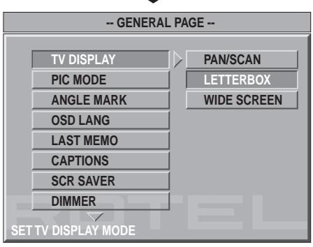 ROTEL RDV-1060 - General Setup - 3