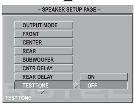 ROTEL RDV-1060 - Speaker Setup - 4
