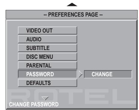 ROTEL RDV-1060 - Preferencias - 8