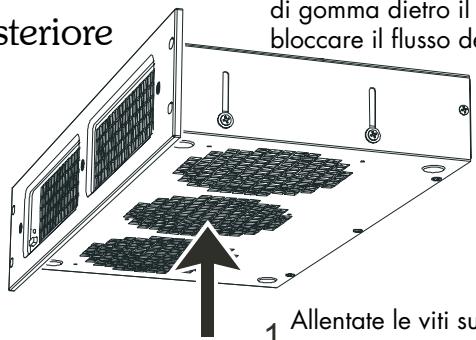 ROTEL RKF-100 - Configurazioni della direzione del flusso dell'aria del RKF-100 - 3