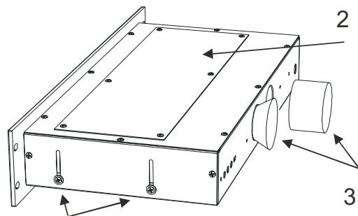 ROTEL RKF-100 - Trennen Sie das Gerät von der Stromversorgung, bevor Sie die obere Abdeckung entfernen. - 2