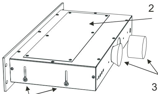 ROTEL RKF-100 - Configurazioni della direzione del flusso dell'aria del RKF-100 - 2
