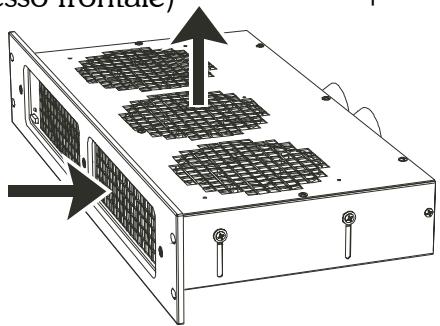 ROTEL RKF-100 - Configurazioni della direzione del flusso dell'aria del RKF-100 - 5