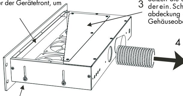 ROTEL RKF-100 - Trennen Sie das Gerät von der Stromversorgung, bevor Sie die obere Abdeckung entfernen. - 4